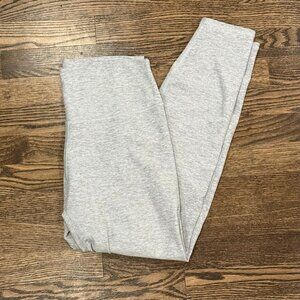 High Rise Alosoft 7/8 Highlight Legging - Soft Heather Grey